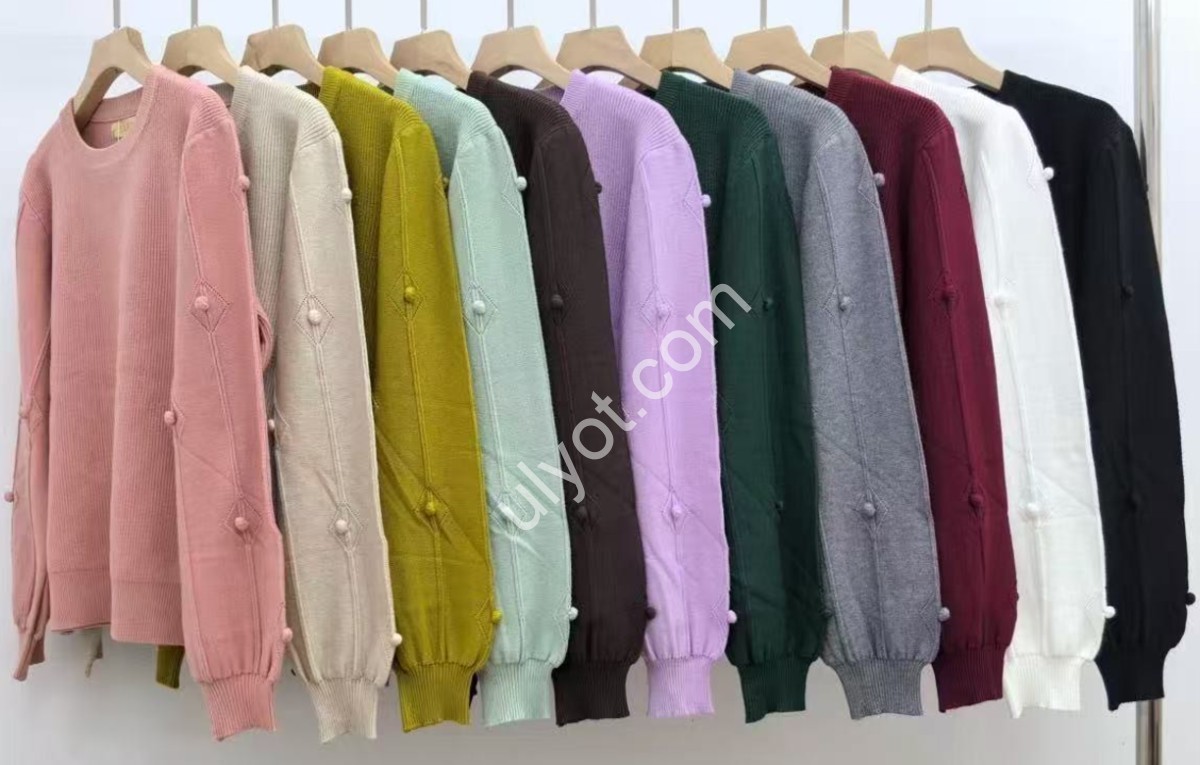 СВИТЕР (ONE SIZE 48-52) МИКС 2580