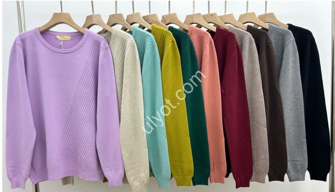 СВИТЕР (ONE SIZE 50-54) МИКС 2566