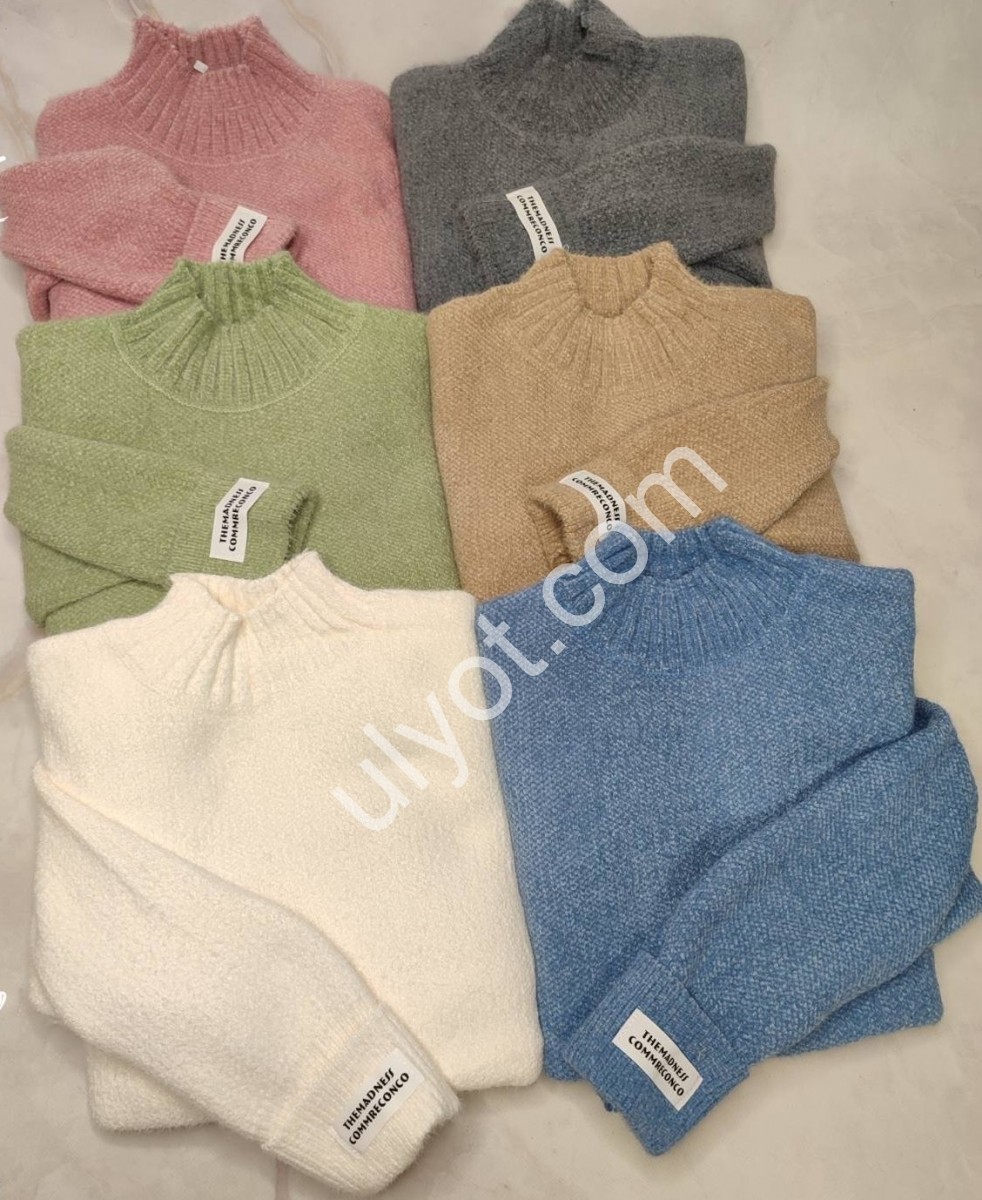 СВІТЕР (ONE SIZE 50-54) МІКС 6017-1