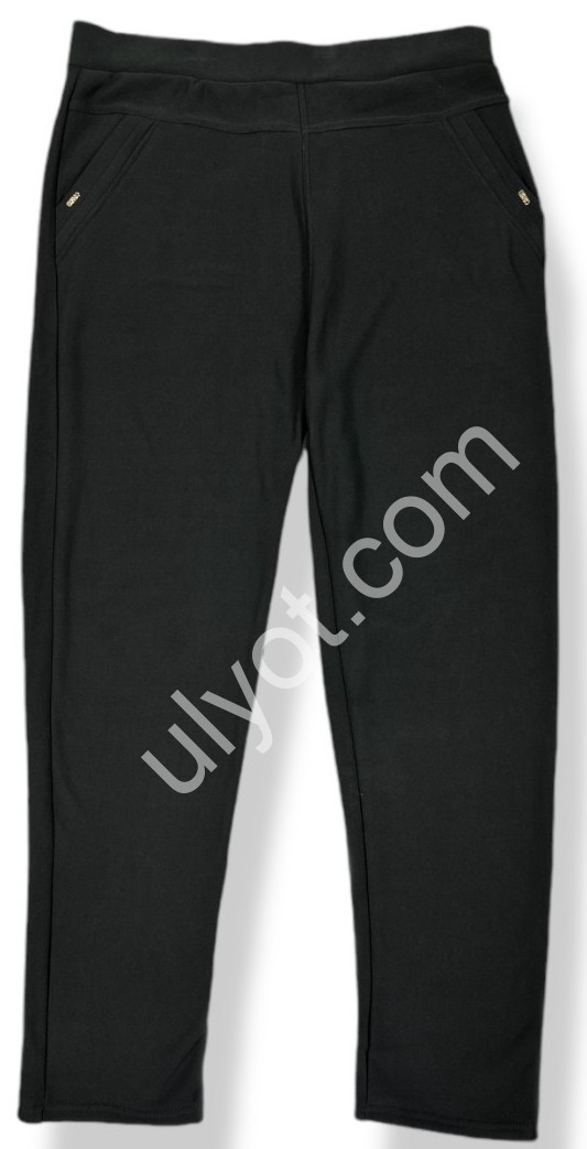 ШТАНЫ (3XL-8XL) МЕХ ЧЕРНЫЙ 8226