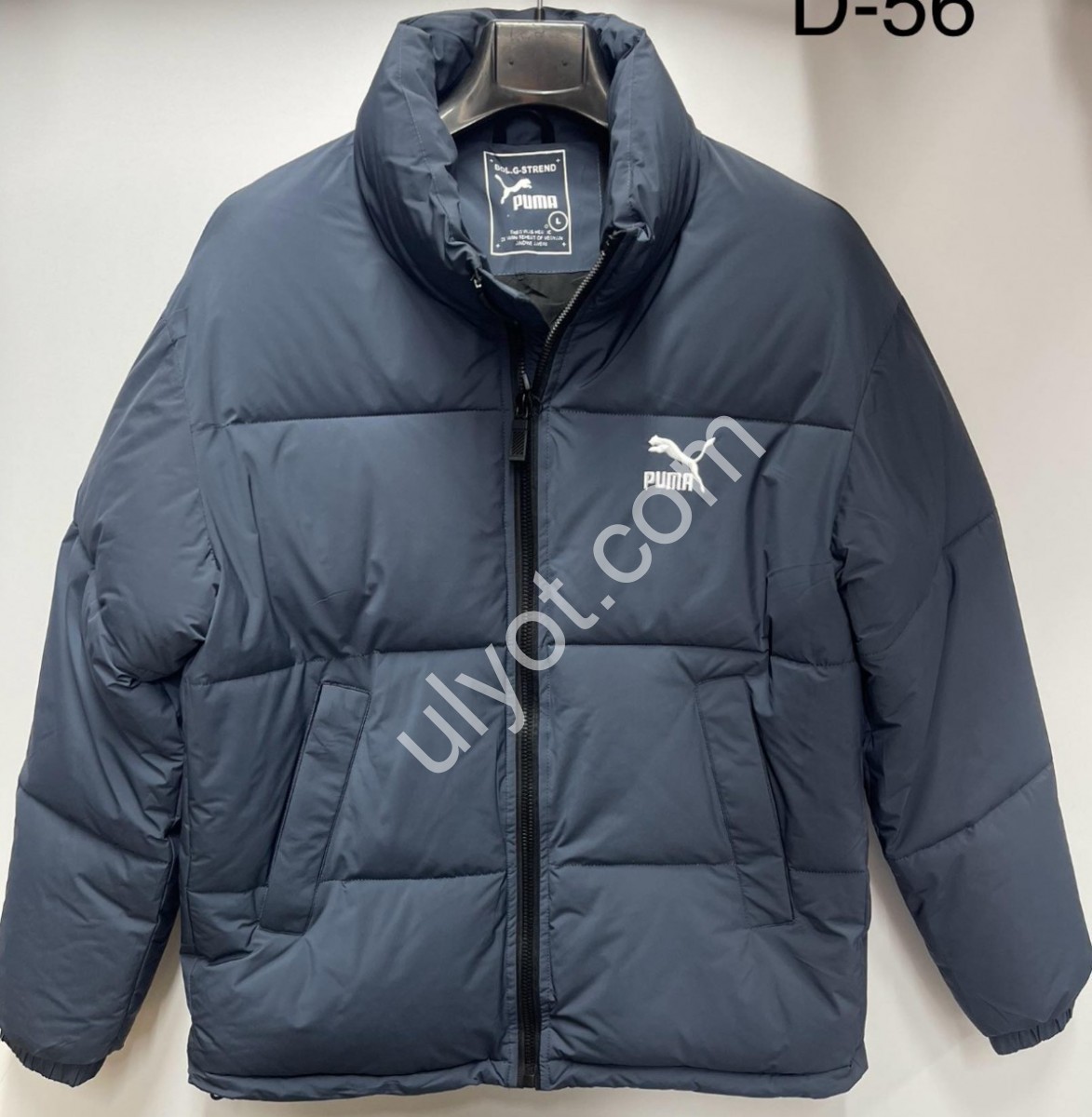 КУРТКА P15 (48-56) Т.СИНІЙ D56