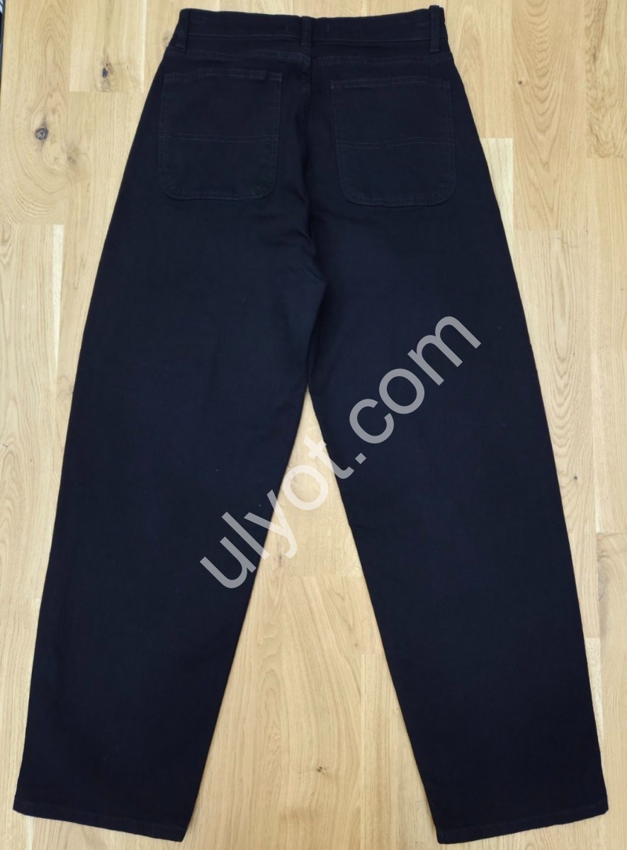 ДЖИНСИ POSHUM (28-33) ЧОРНИЙ 1002-2