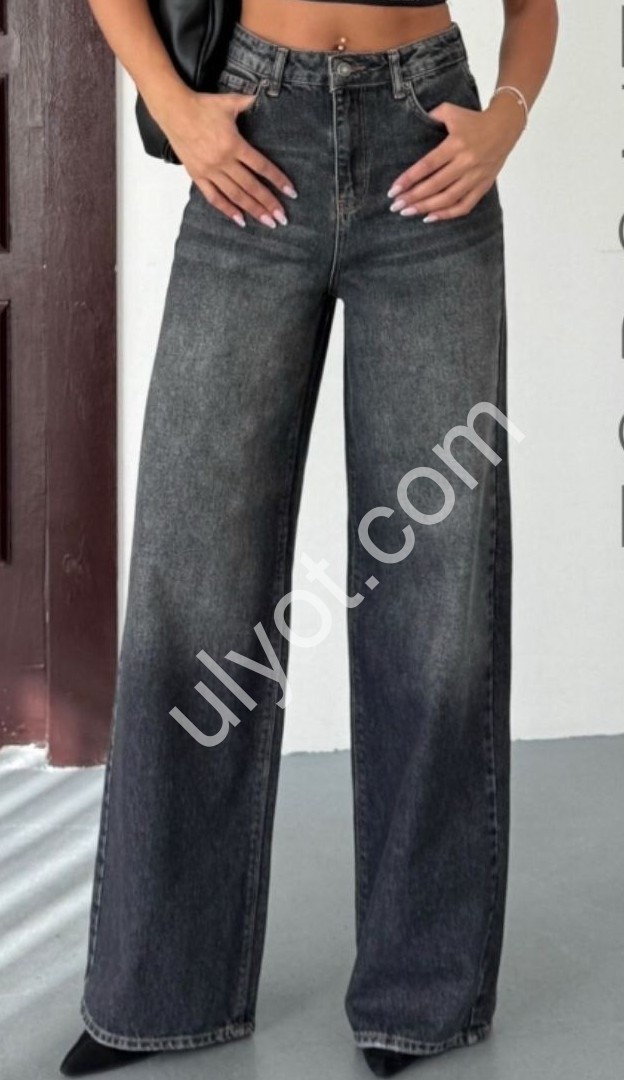 ДЖИНСИ ZEO BASIC (34-42) ГРАФІТ 5038