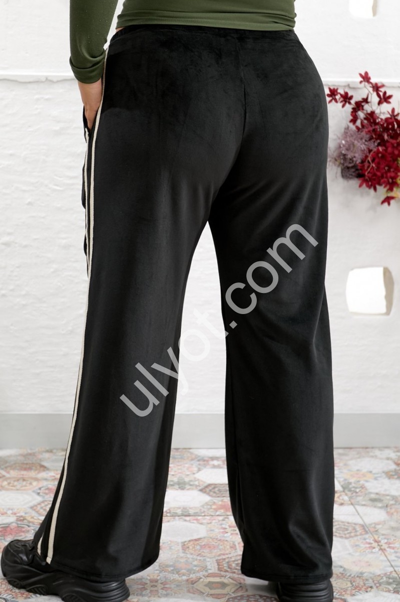 ШТАНИ (48-58) ФЛІС ЧОРНИЙ 17184