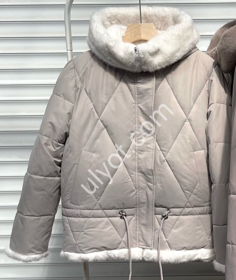 КУРТКА ДВОХСТОРІННЯ (M-2XL) БІЖ 8128