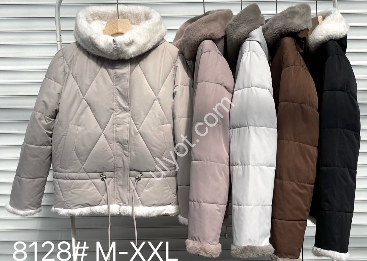 КУРТКА ДВОХСТОРІННЯ (M-2XL) БІЖ 8128