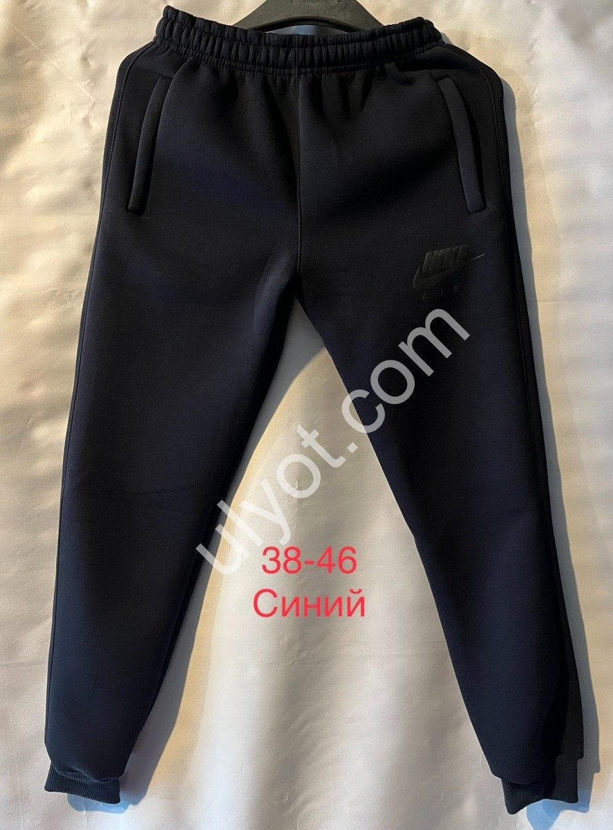 СПОРТ.ШТАНИ N02 (38-46) ФЛІС МАНЖЕТ Т.СИНІЙ K2