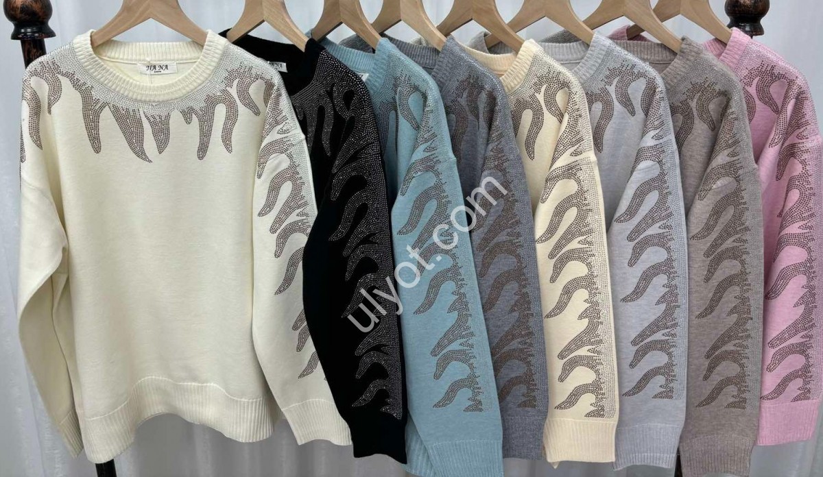 СВІТЕР (ONE SIZE 54-56) МІКС A153