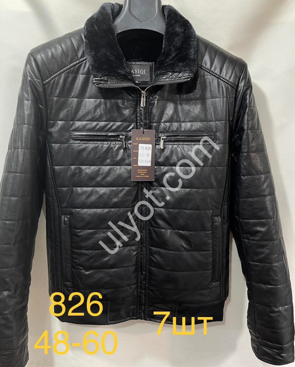 КУРТКА (48-60) ЧОРНИЙ 826