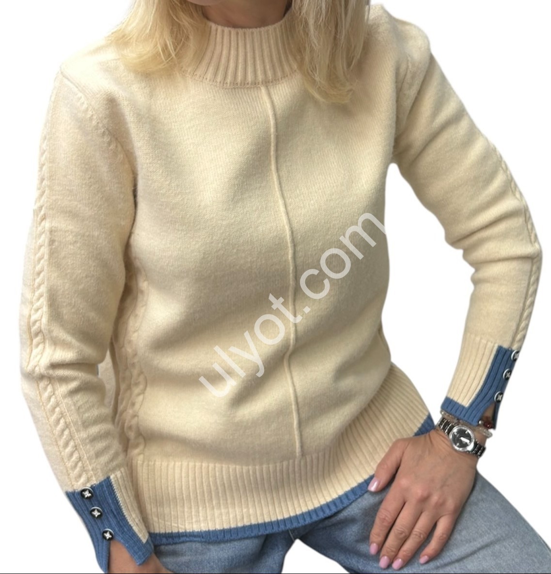 СВИТЕР (ONE SIZE 44-48) МИКС 24034