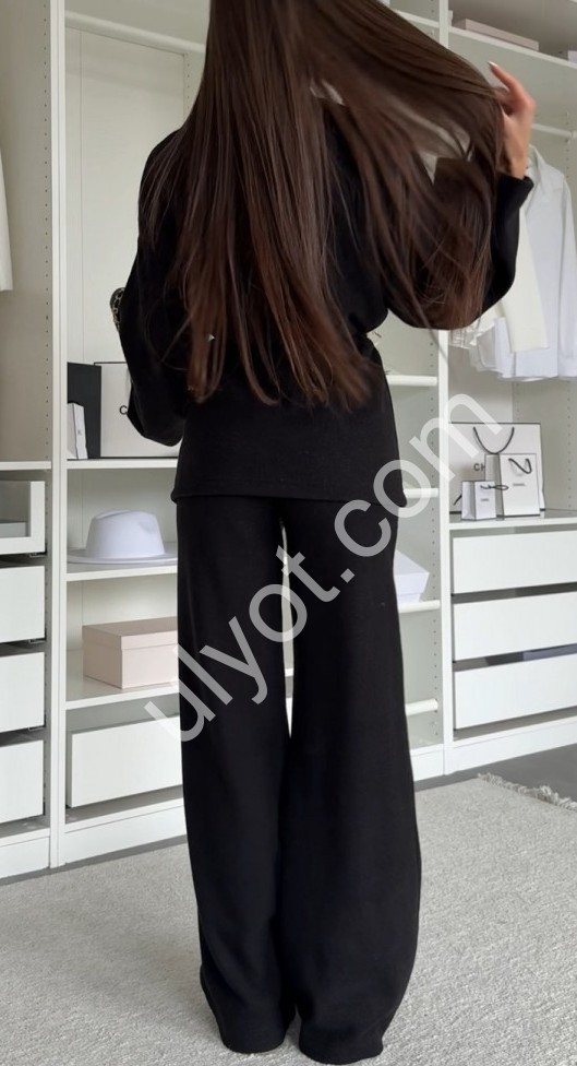 КОСТЮМ (46/48) ЧОРНИЙ 755