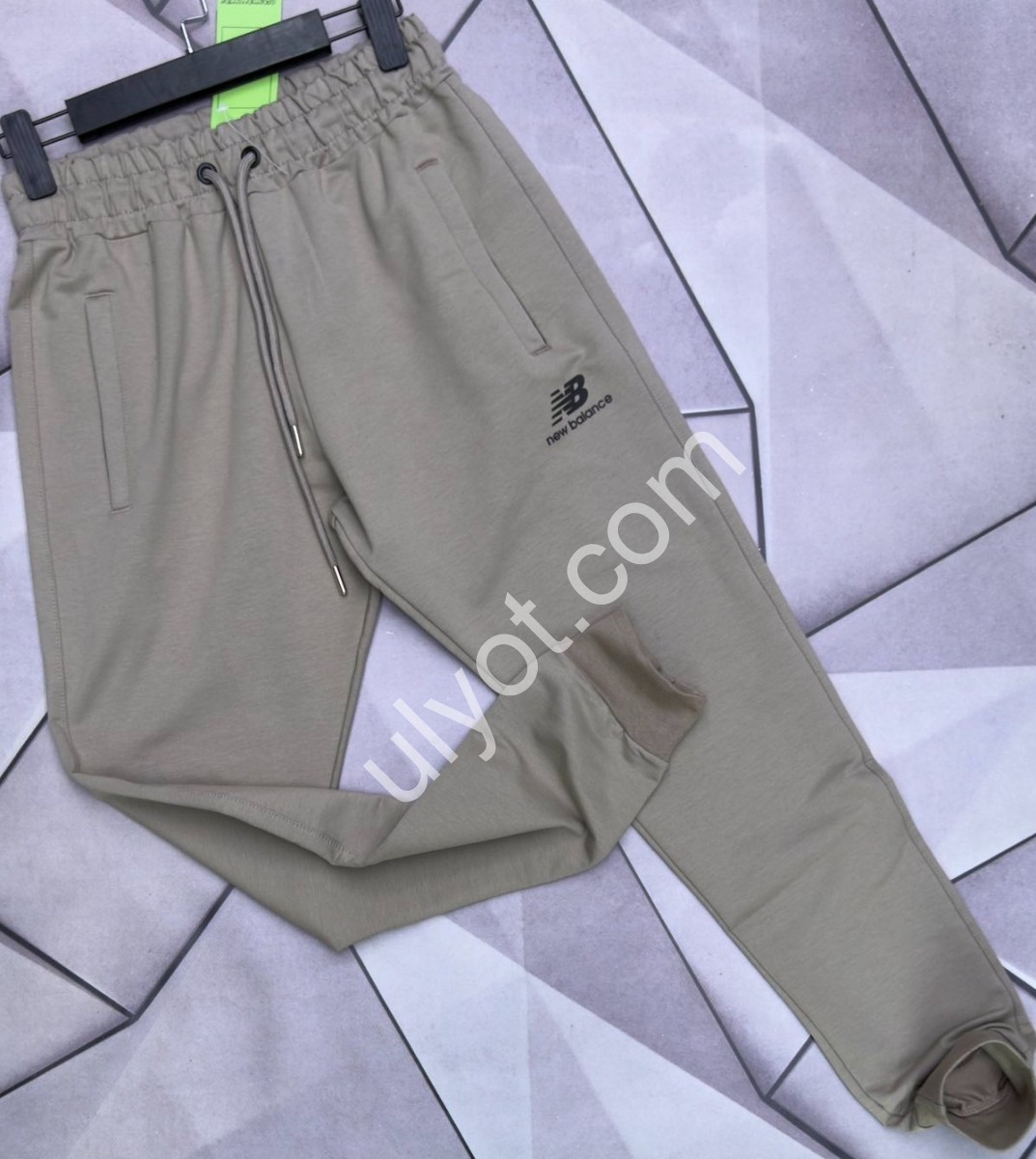 СПОРТ.ШТАНИ NB02 (S-2XL) МАНЖЕТ ОЛИВКА 3