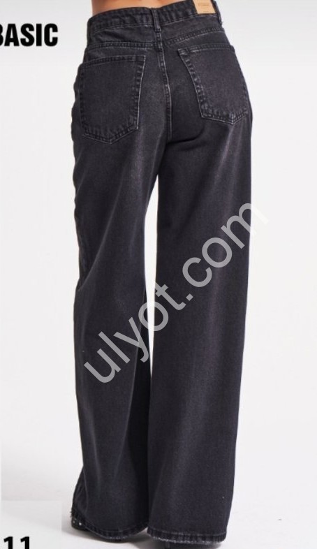 ДЖИНСЫ IT'S BASIC (34-42) ГРАФИТ 3311/2w5/1