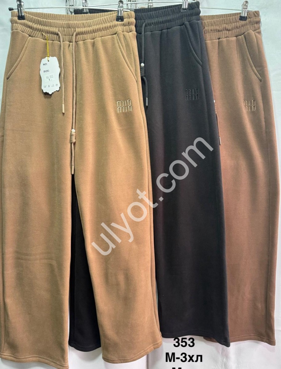 ШТАНЫ (M-3XL) МЕХ МОККО 353