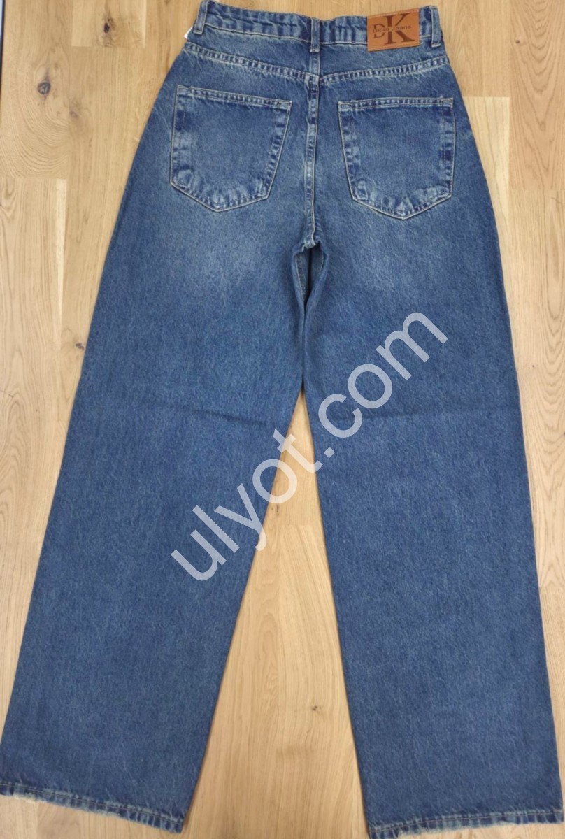 ДЖИНСИ DK49 (34-42) Т.СИНІЙ 1092