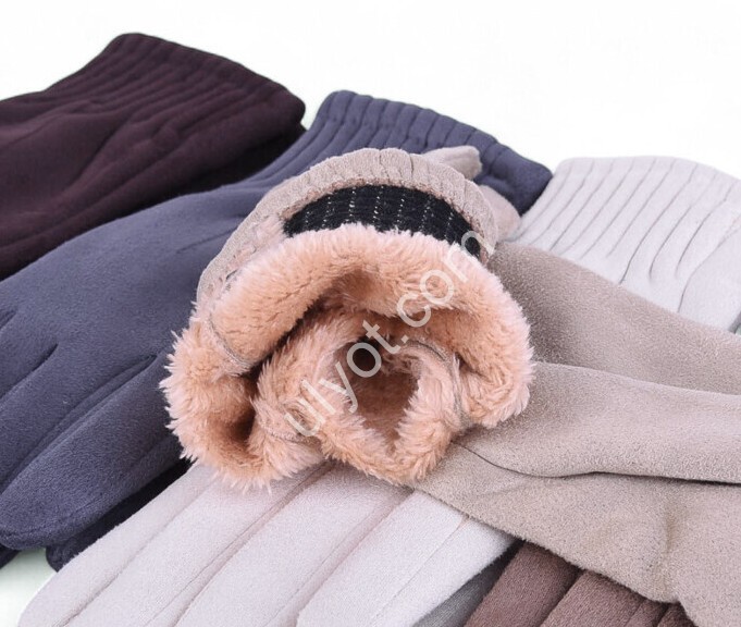 ПЕРЧАТКИ  (6,5-8,5 СМ) МЕХ МИКС 2-54