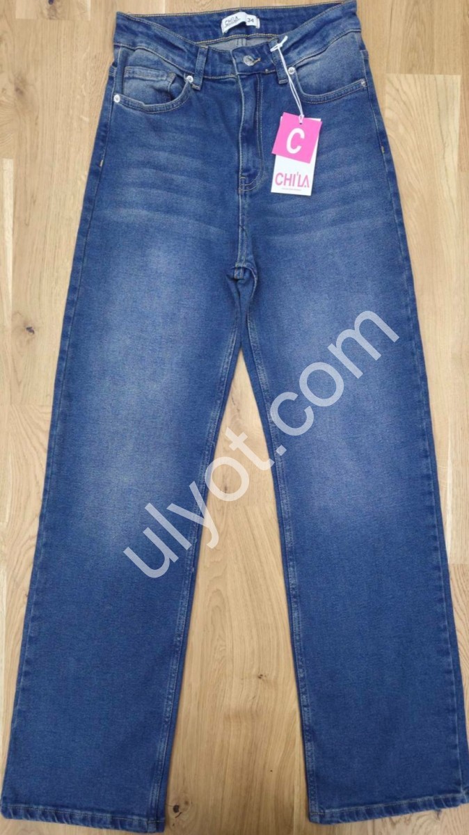 ДЖИНСЫ CHILA (34-42) Т.СИНИЙ 2004