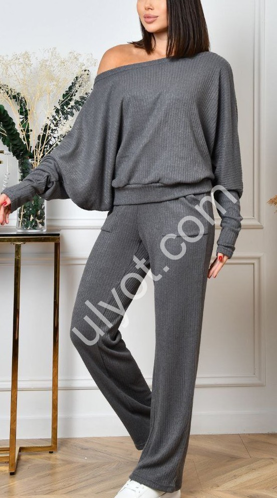 КОСТЮМ (42-52) ГРАФИТ 8059