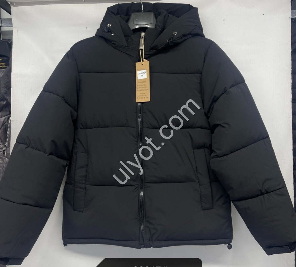 КУРТКА Bf&Gf (M-3XL) ЧЕРНЫЙ 28317