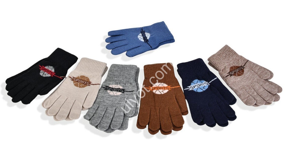 ПЕРЧАТКИ (8-12 ЛЕТ) МИКС 5072L