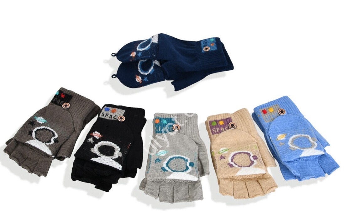 ПЕРЧАТКИ (10-12 ЛЕТ) МИКС 2505