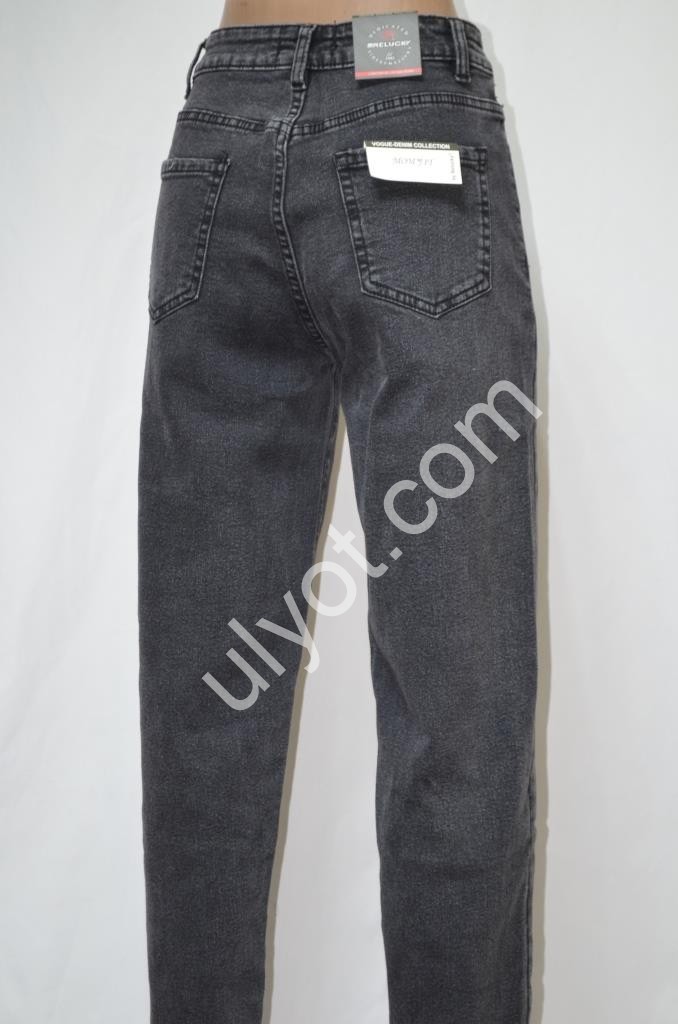 ДЖИНСЫ RELUCKY (25-30) БАЙКА ГРАФИТ M58-8