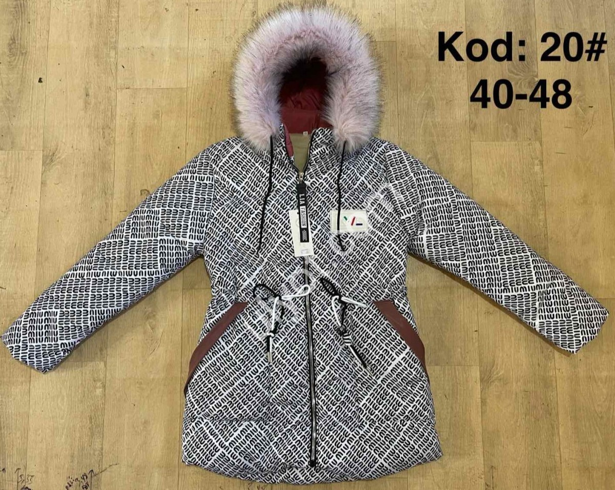 КУРТКА M40 (13-17 РОКІВ) Хутро Світле 20