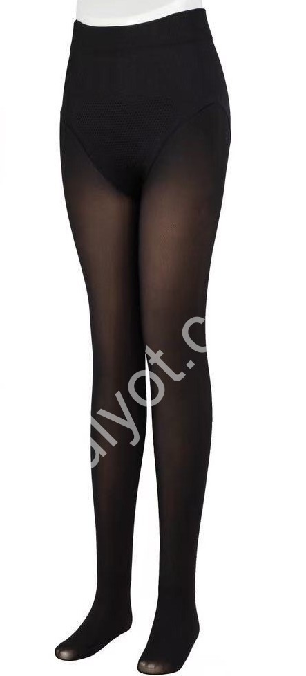 КОЛГОТЫ (ONE SIZE L-3XL) МЕХ ЧЕРНЫЙ 963