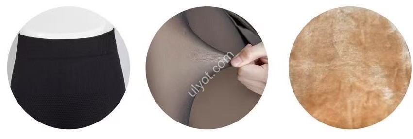 КОЛГОТЫ (ONE SIZE L-3XL) МЕХ ЧЕРНЫЙ 963