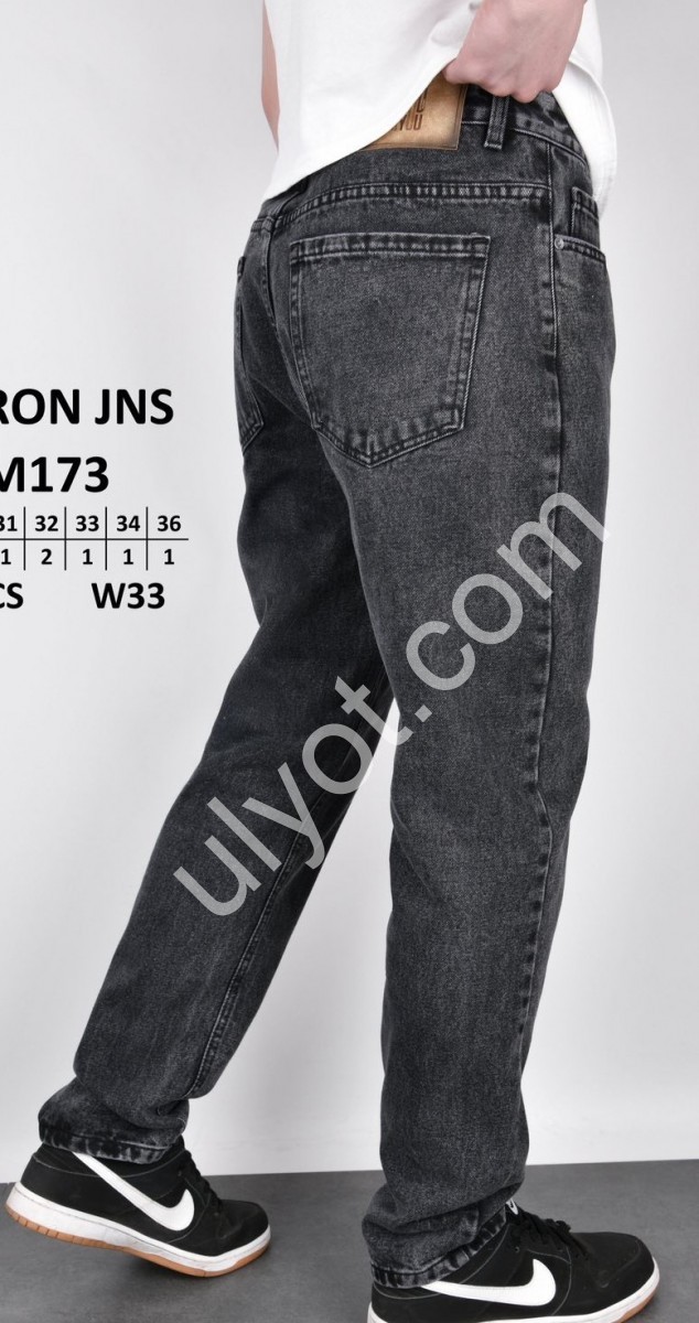 ДЖИНСЫ BARON (29-36) СЕРЫЙ M173