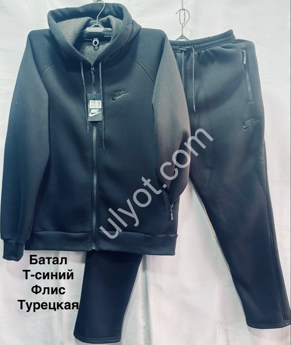 СПОРТ.КОСТЮМ1 N02 (56-64) ФЛИС ПРЯМОЙ Т.СИНИЙ 