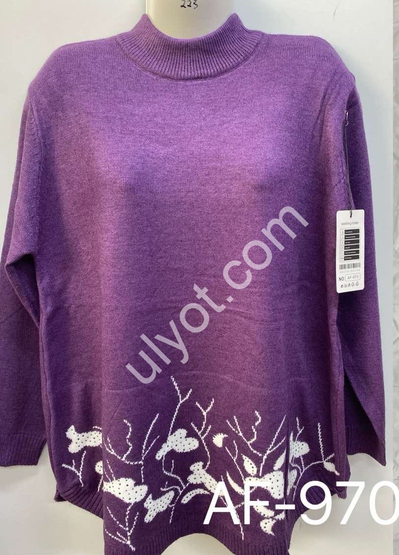 СВІТЕР (ONE SIZE 52-54) МІКС AF-970