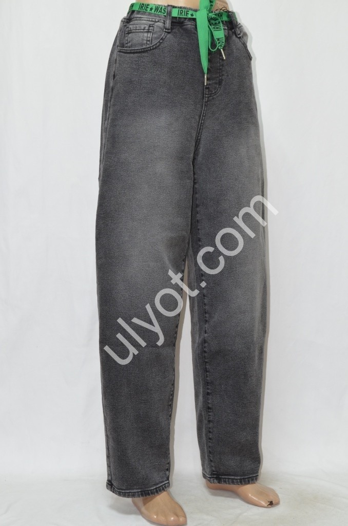 ДЖИНСИ RELUCKY (28-33) БАЙКА ГРАФІТ TB0297-8