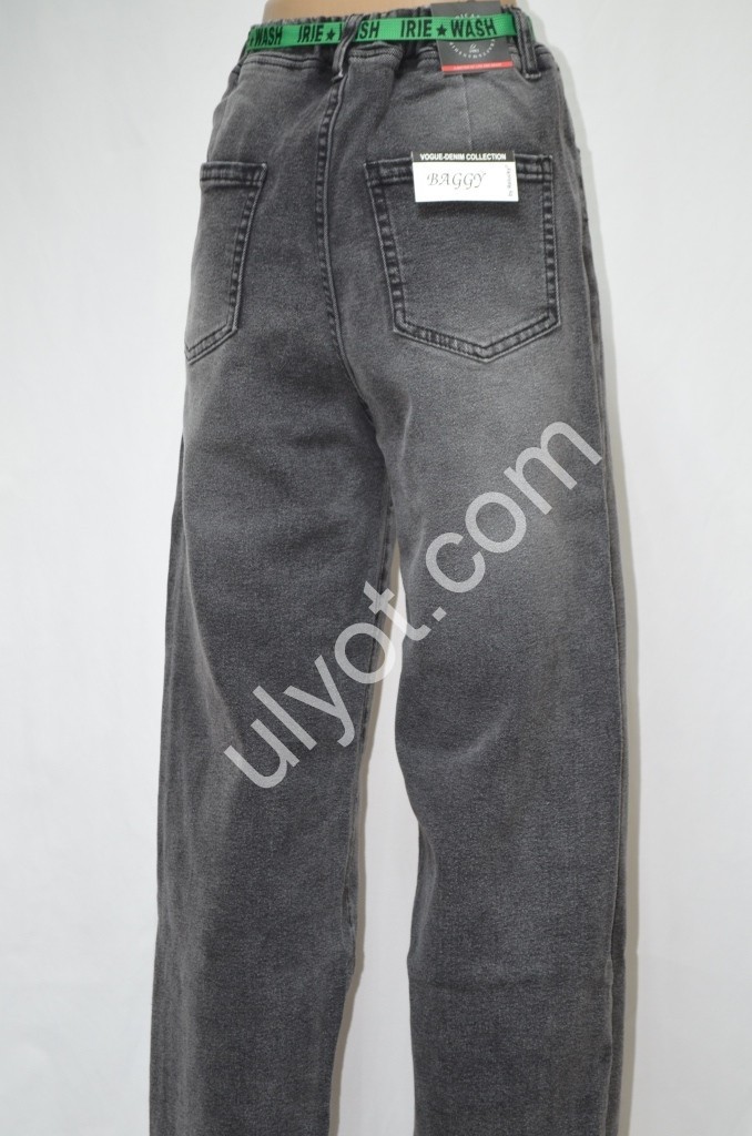 ДЖИНСИ RELUCKY (28-33) БАЙКА ГРАФІТ TB0297-8