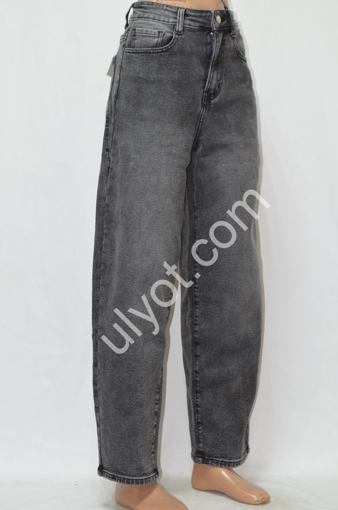 ДЖИНСИ RELUCKY (25-30) БАЙКА ГРАФІТ B295-8