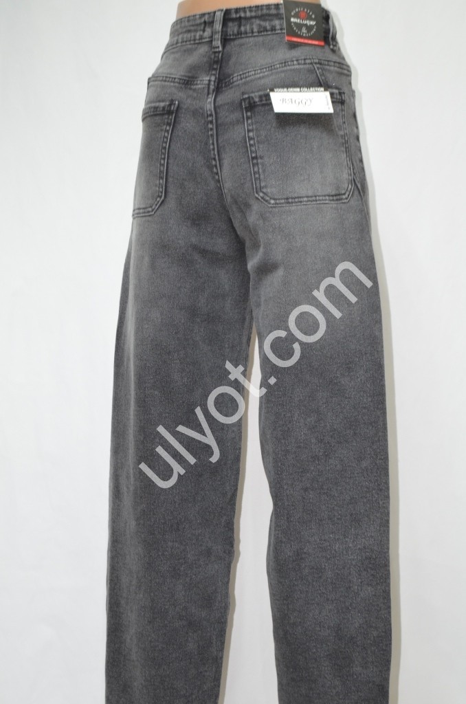 ДЖИНСЫ RELUCKY (25-30) БАЙКА ГРАФИТ B295-8