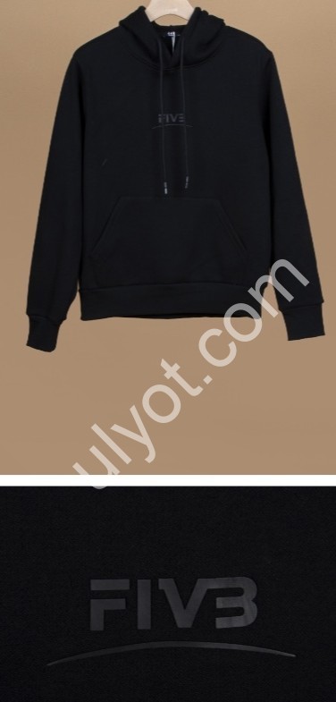 КОСТЮМ JJF (L-4XL) МЕХ МАНЖЕТ ЧЕРНЫЙ 20153