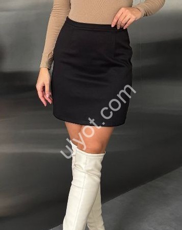 Фото 2 Спідниця (42-48) ЧОРНИЙ 815