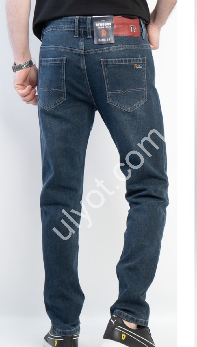 Фото 1 ДЖИНСЫ RTROOSS (31-36) Т.СИНИЙ 8092