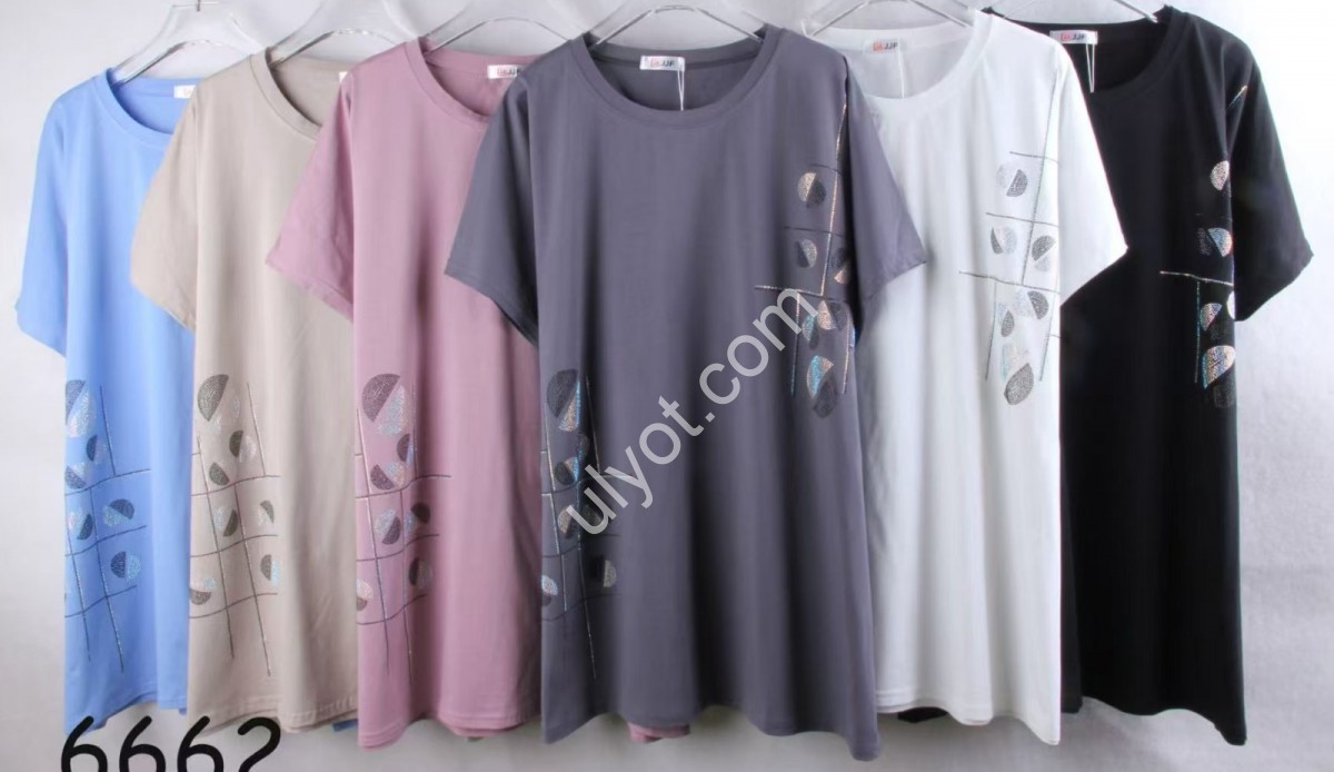 ФУТБОЛКА JJF (ONE SIZE 64-70) МИКС 6662