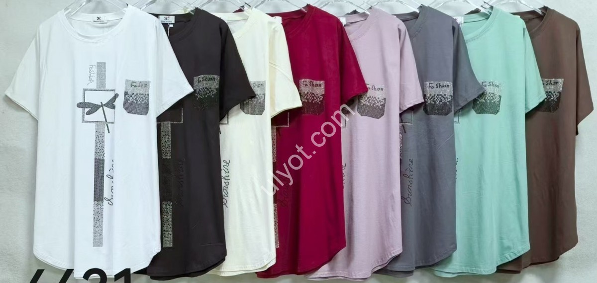 ФУТБОЛКА JJF (ONE SIZE БАТАЛ) МИКС 6631