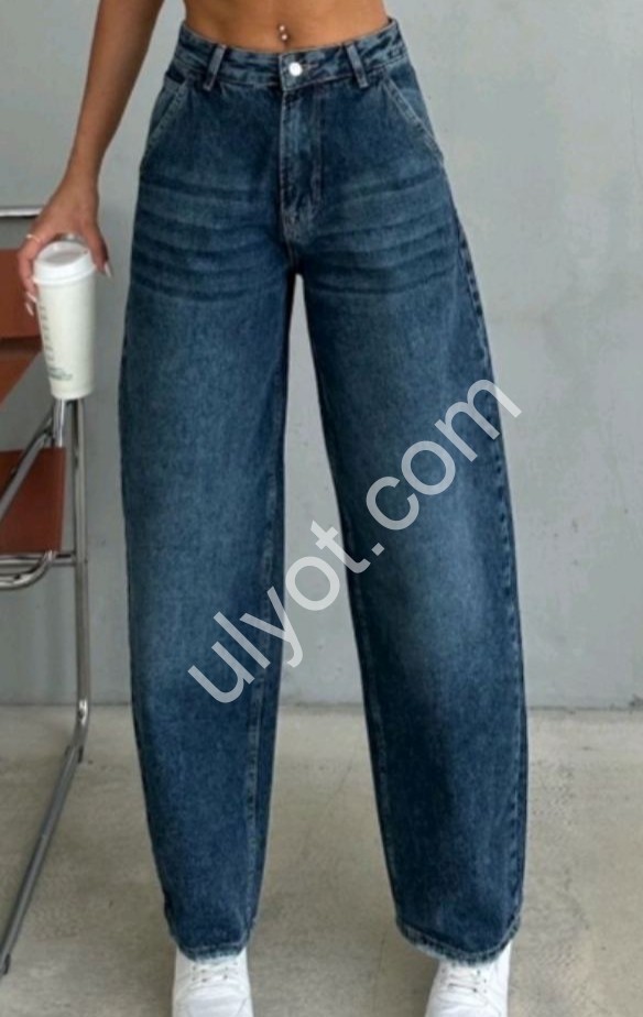 ДЖИНСЫ ZEO BASIC (34-42) Т.СИНИЙ 4491