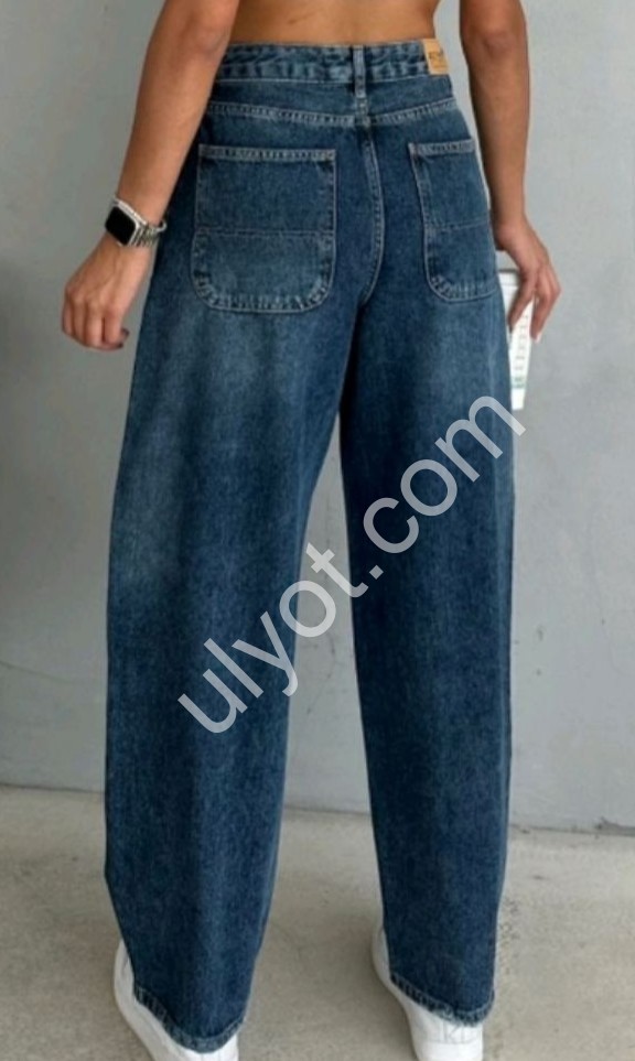 ДЖИНСЫ ZEO BASIC (34-42) Т.СИНИЙ 4491