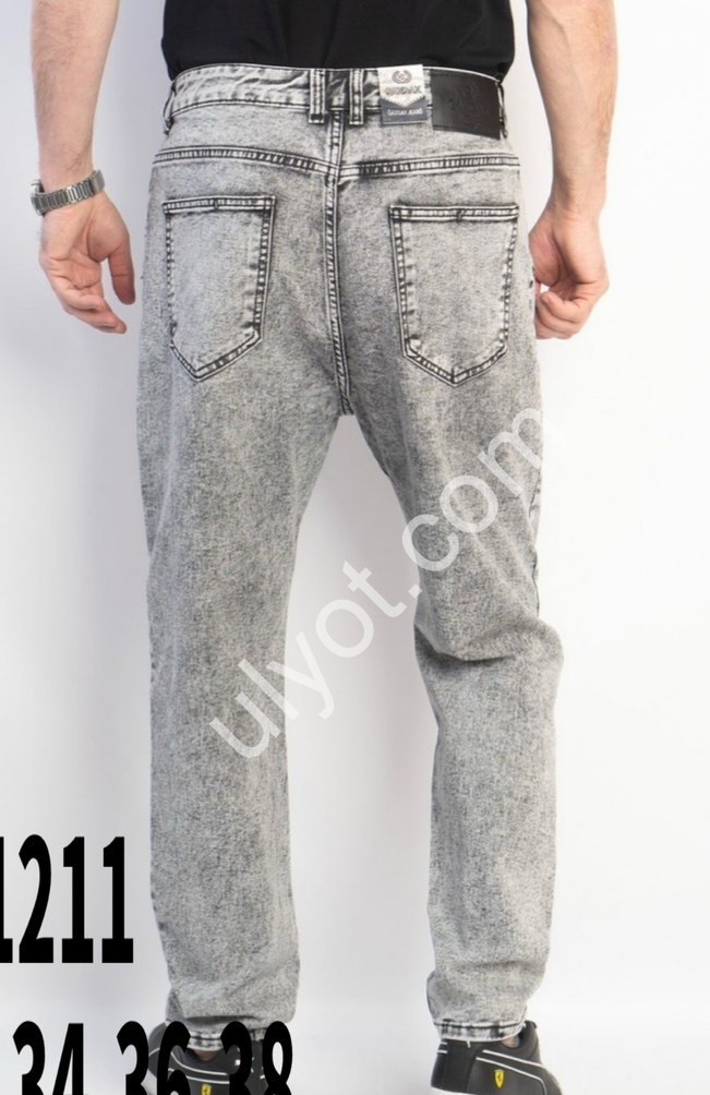 ДЖИНСИ GAXGAX (29-38) СІРИЙ 1211