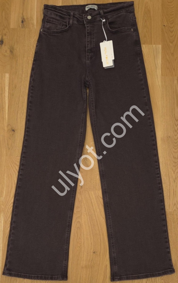 ДЖИНСЫ REAL FOCUS (30-36) ШОКОЛАД 1773 B405