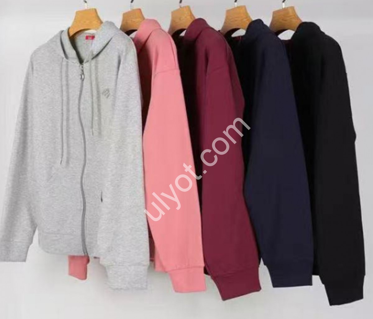 КОФТА JJF (L-4XL) СІРИЙ 8858