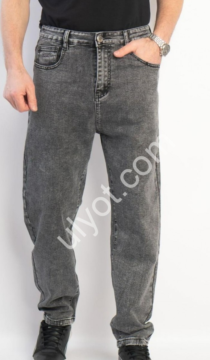 ДЖИНСИ CAPTAIN (32-40) ГРАФІТ 5513