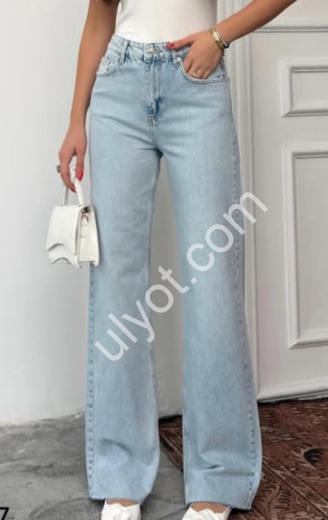 ДЖИНСИ WOMAN DENIM (34-40) БЛАКИТНИЙ 2064/1577