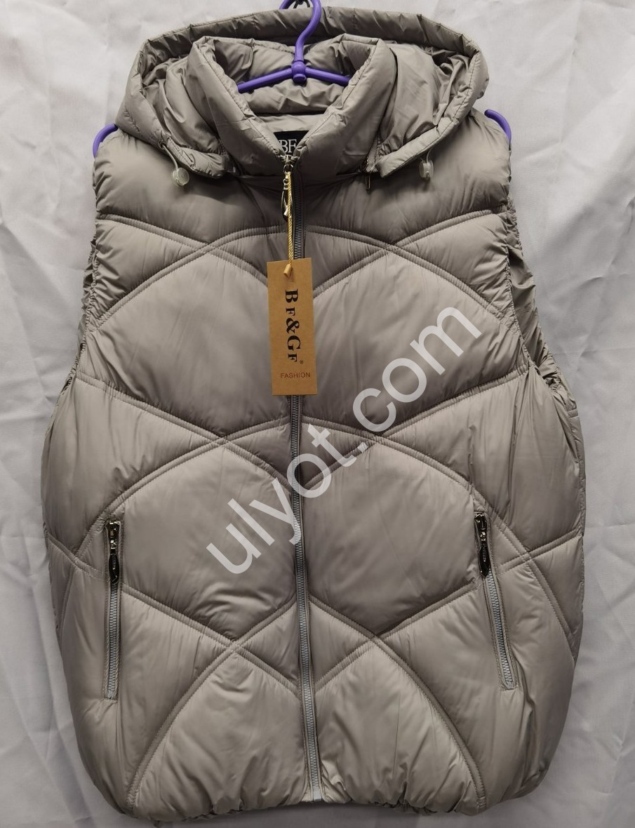 ЖИЛЕТКА Bf&Gf (L-4XL) СЕРЫЙ 28239