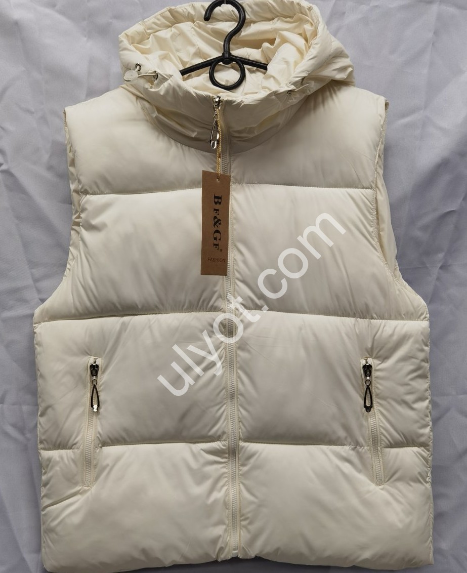 ЖИЛЕТКА Bf&Gf (S-2XL) МОЛОКО 28238